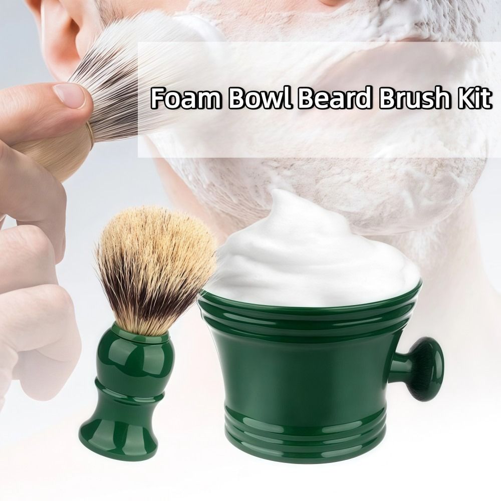 Brush Bristle Set - 풀세트 면도 브러쉬 컵 세트 부드러운