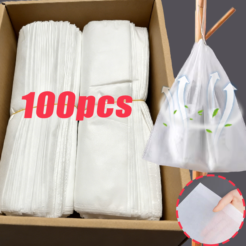 Shoe Bag Dust - 1-100pcs 신발 보관 가방 흰색 신발
