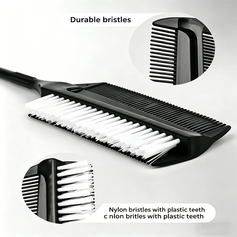 2종 전문 헤어 스타일링 브러쉬 세트, 멧돼지털 티징  - Brush Bristle Set 리뷰 및 가격