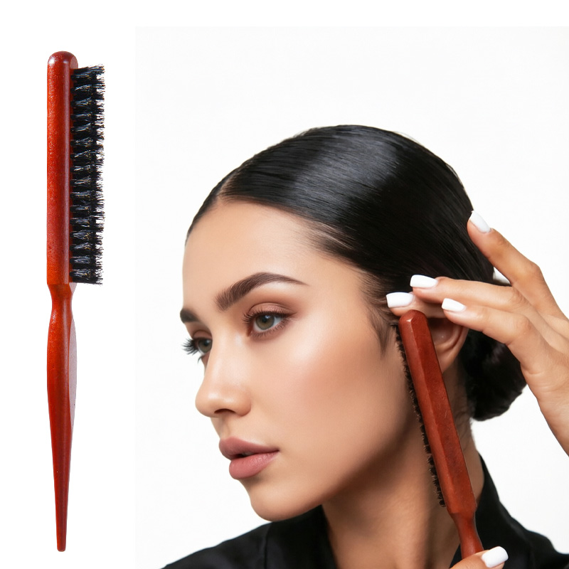 2종 전문 헤어 스타일링 브러쉬 세트, 멧돼지털 티징  - Brush Bristle Set 리뷰 및 가격