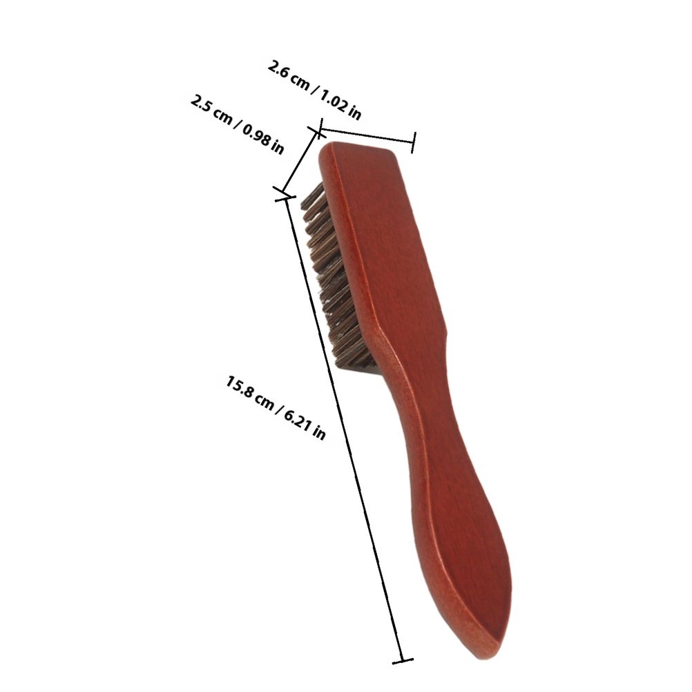 2종 수염 손질 브러쉬 세트, 나무 헤어 브러쉬, 등털 - Brush Bristle Set 리뷰 및 가격