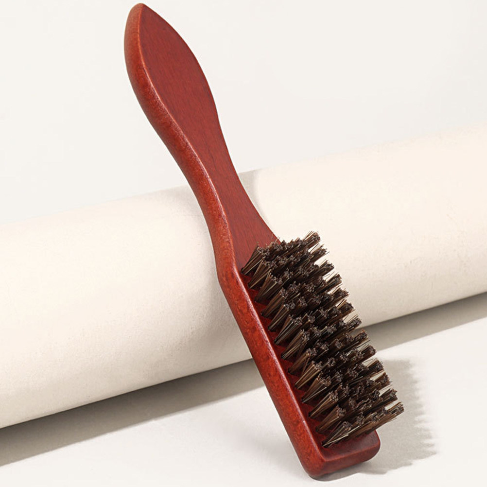 2종 수염 손질 브러쉬 세트, 나무 헤어 브러쉬, 등털 - Brush Bristle Set 리뷰 및 가격