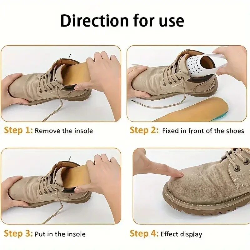 4개입 신발 주름 방지 보호대, 스니커즈 토캡, 주름  - Sneaker Shoe Care Kit 리뷰 및 가격