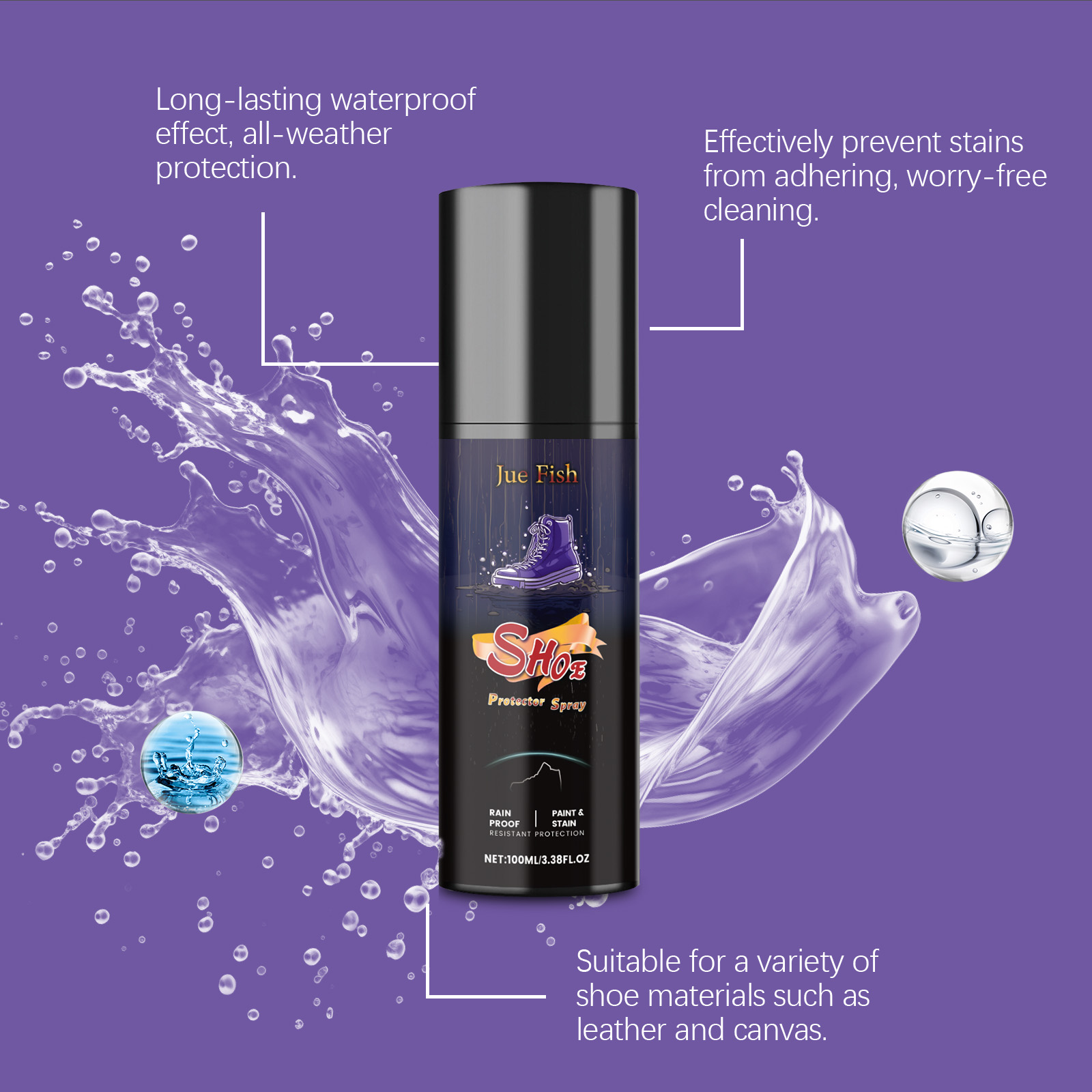 100ML 신발 보호 스프레이 먼지 제거 지속적인 방수 - Sneaker Cleaning Kit 리뷰 및 가격