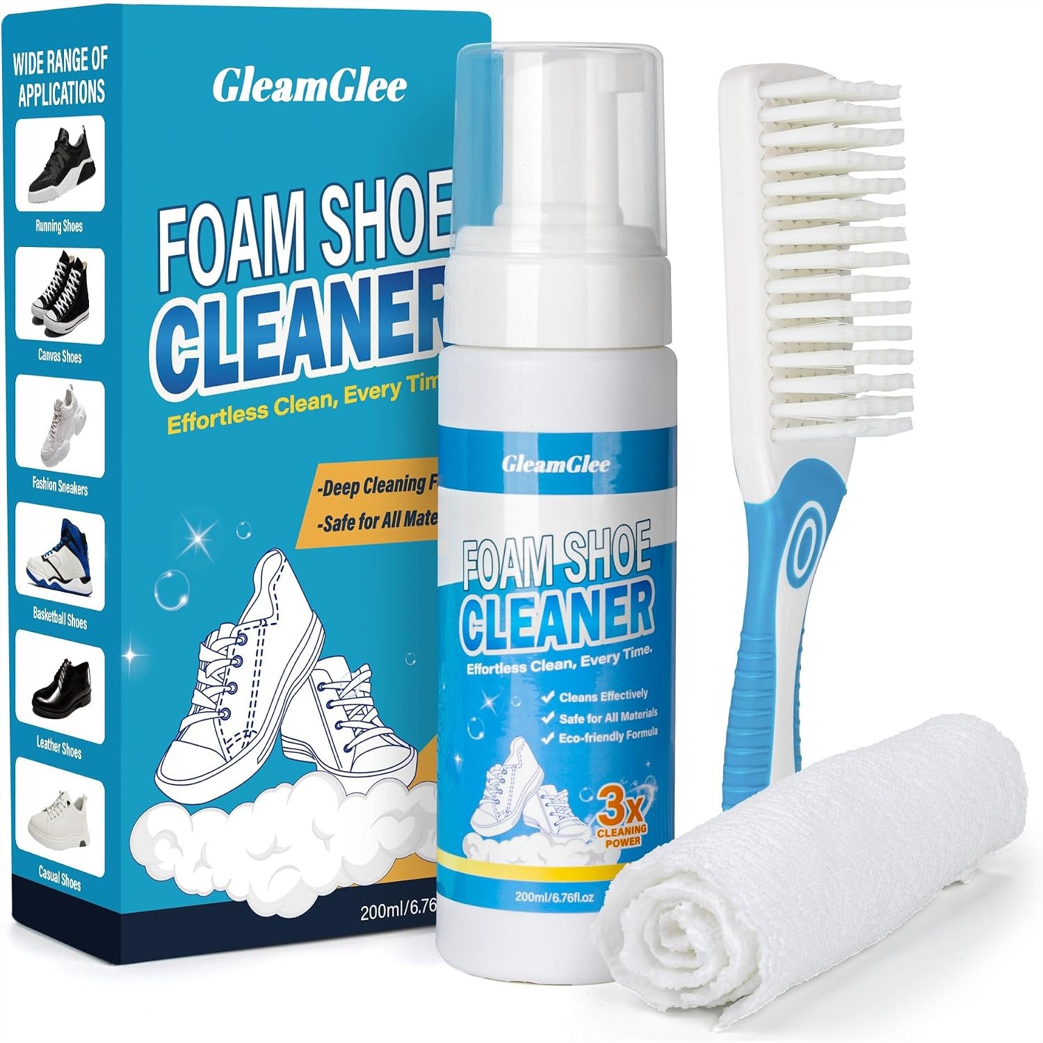 스니커즈 및 흰색 신발용 신발 클리너 폼 - 가죽, 캔 - Sneaker Cleaning Kit 리뷰 및 가격