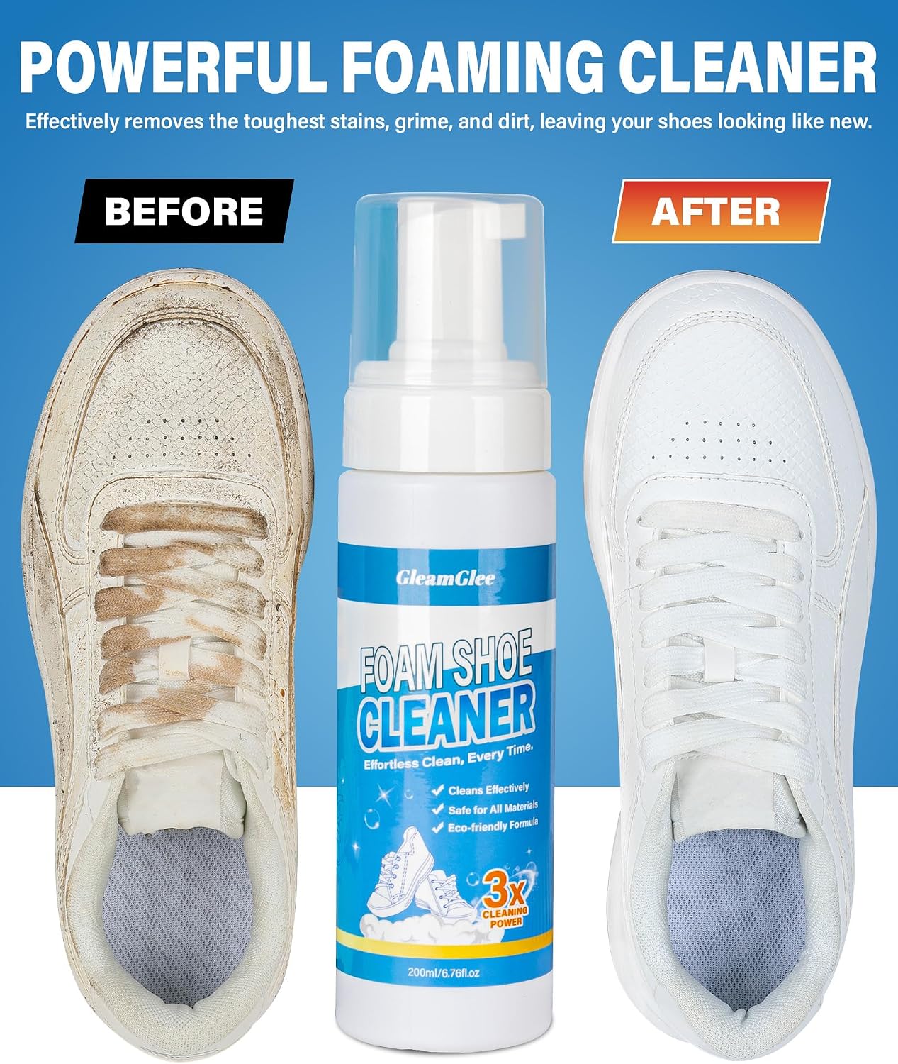 스니커즈 및 흰색 신발용 신발 클리너 폼 - 가죽, 캔 - Sneaker Cleaning Kit 리뷰 및 가격