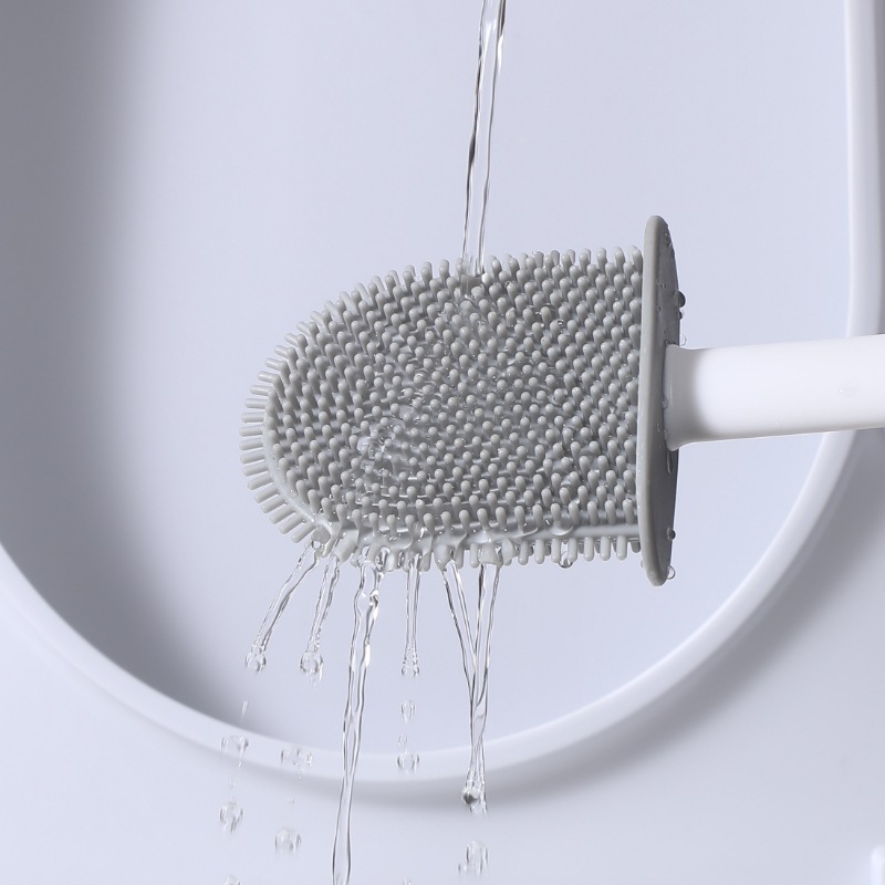 변기 브러시 방수 기능 포함, 받침대가 있는 실리콘 변 - Brush Bristle Set 리뷰 및 가격
