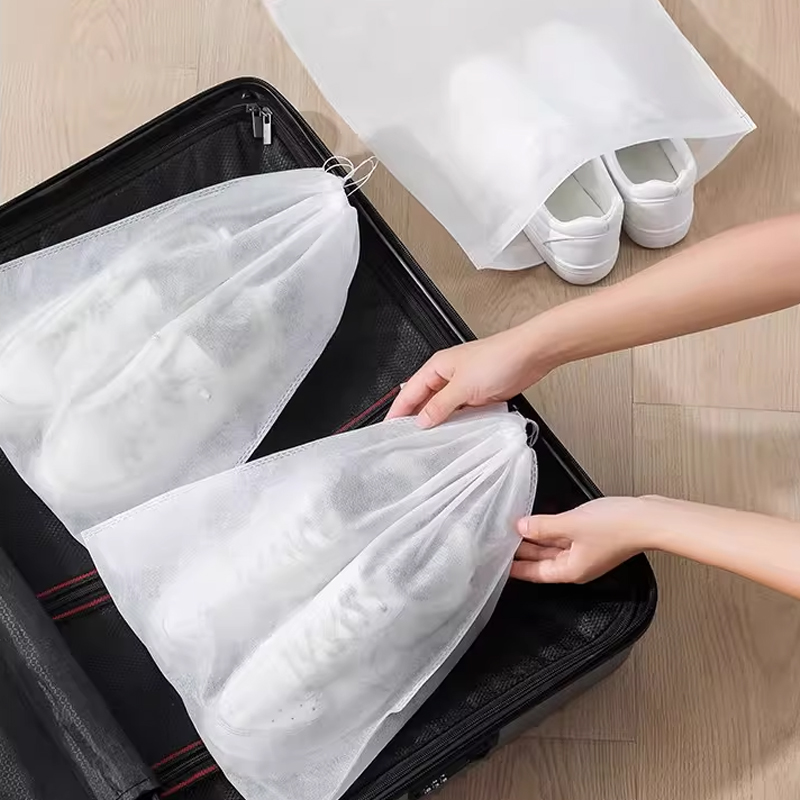 1-100pcs 신발 보관 가방 흰색 신발 자외선 차단 - Shoe Bag Dust 리뷰 및 가격