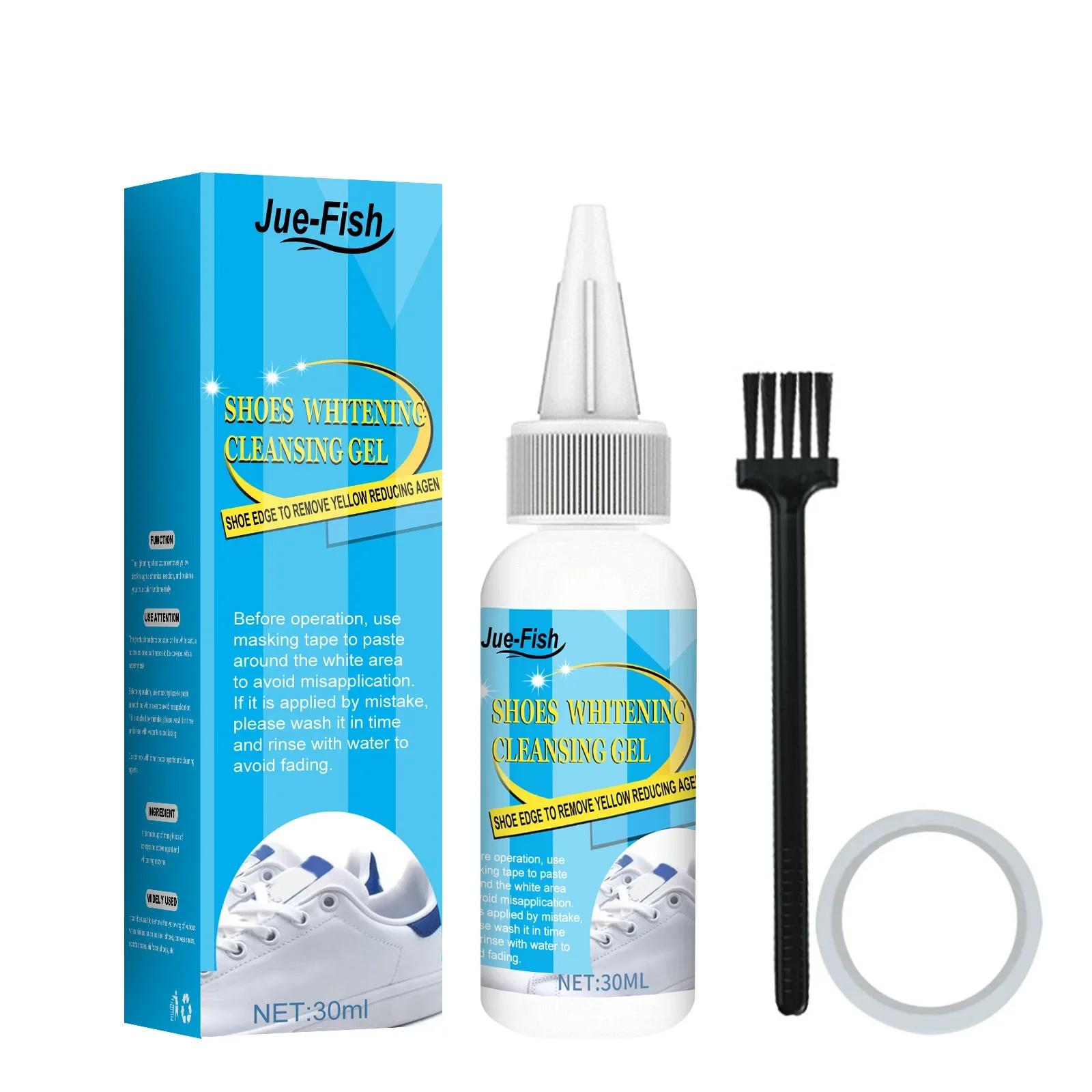 흰색 신발 청소 젤 얼룩 먼지 제거제, 신발 세척 운동 - Sneaker Cleaning Kit 리뷰 및 가격