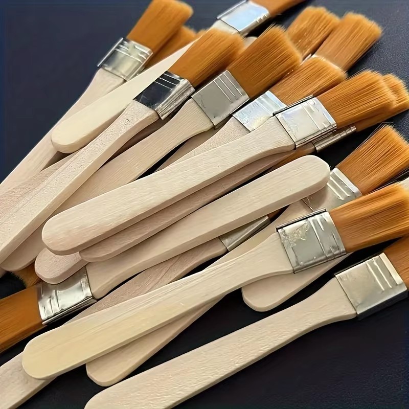 유화, 먼지 제거 및 청소용 나무 손잡이 나일론 브러시 - Brush Bristle Set 리뷰 및 가격