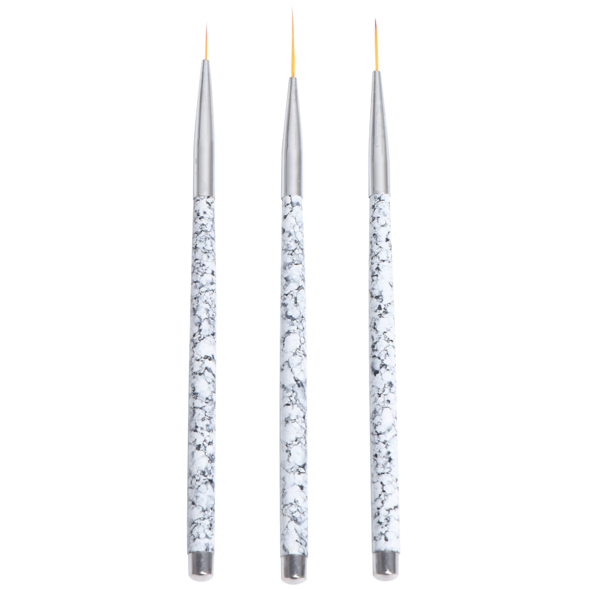 3개입 네일 아트 라이너 브러쉬 세트, 나일론 브러쉬  - Brush Bristle Set 리뷰 및 가격